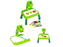 Projetor De Prancheta De Dinossauro, 12 Marcadores, 24 Padrões. Olysi Shop
