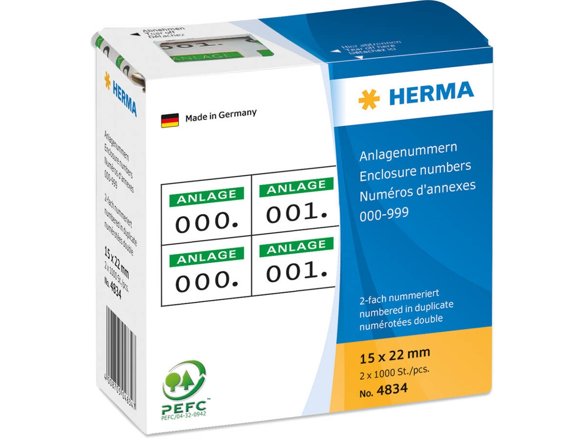 Etiquetas HERMA 4834
