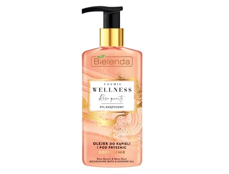 Bem Estar Cósmico Óleo De Banho Quartzo Rosa E Pó Lunar, 250ml Bielenda