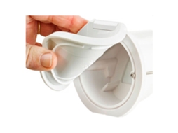 Caixa Misturadora Redonda Flexible Transparenteplastimo