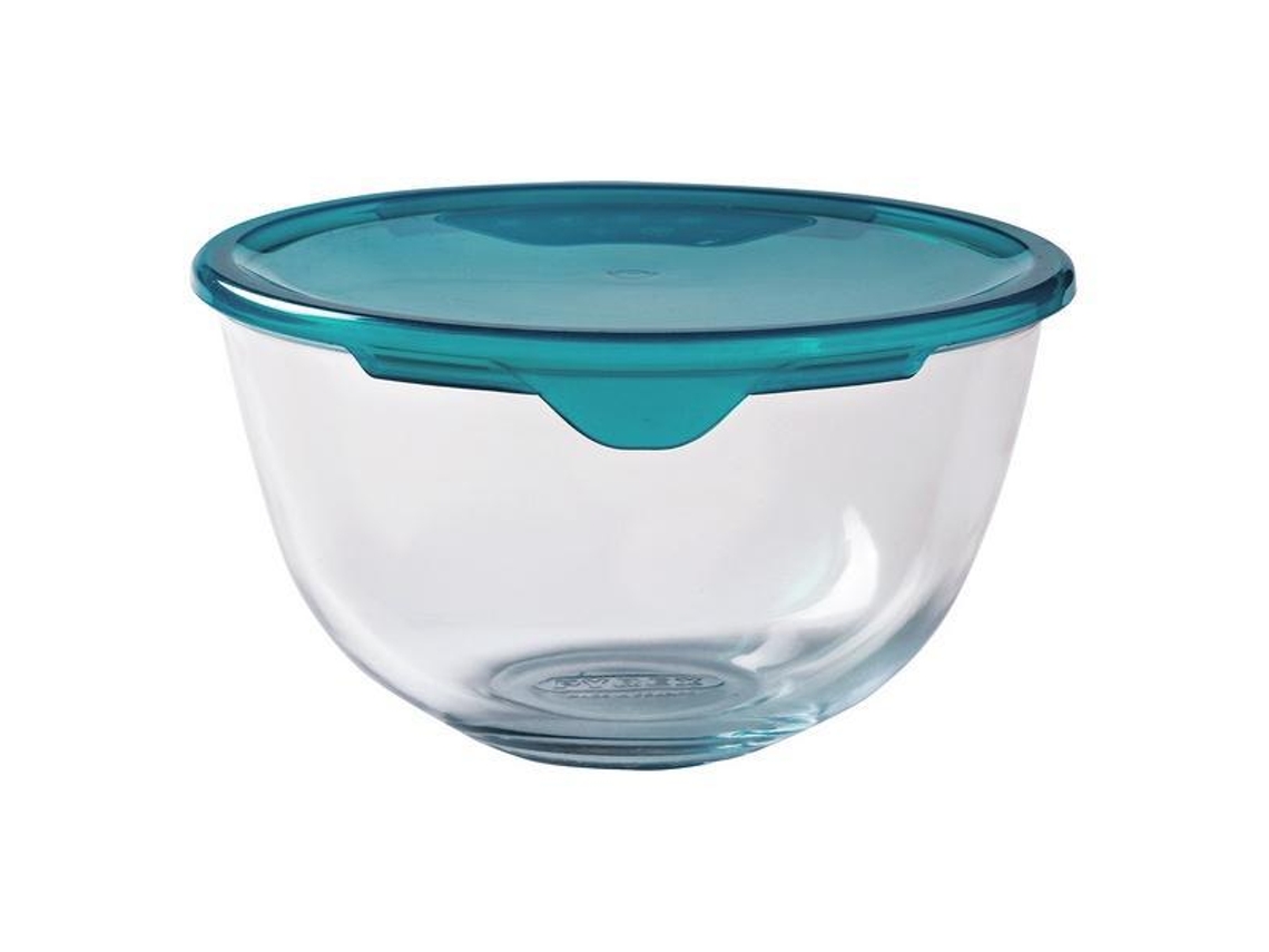 Lancheira Hermética Pyrex P&S Transparente Vidro de Borosilicato