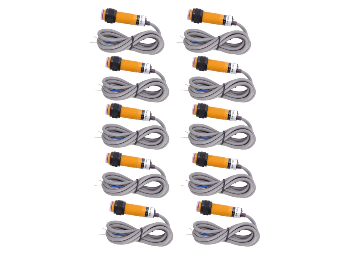 Sensor de Interrupção HKJ PNP Normalmente Aberto 6 36VDC 300mA 5 Pares