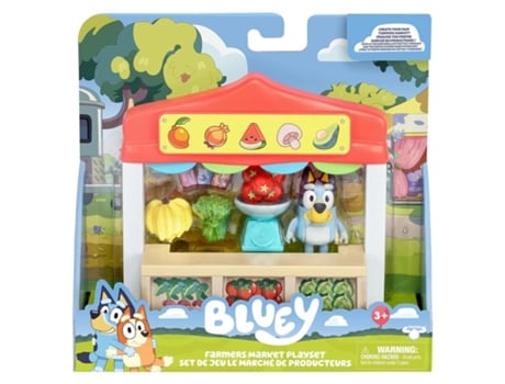 Bluey Frutería Playset Con Figura Articulada Bly70000 Fr Famosa Famosap25