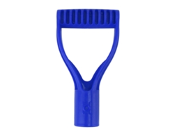 Cabo De Pá 32mm Diâmetro Interno Plástico Azul D Grip