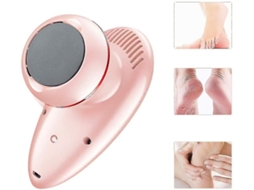Lixa Elétrica Portátil A Vácuo Para Os Pés, Recarregável Via Usb, Para Cuidados Com A Pele E Remoção De Células Mortas, Rosa. Aquaforge