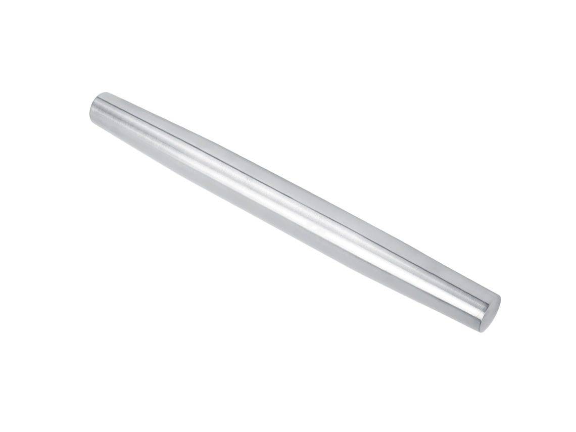 Rolador De Massa Aço Inox Antiaderente Para Bolo E Massas
