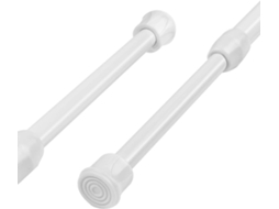 Varão Extensível Para Cortina, 2 Unidades De 30, 50 Cm, Antiderrapante, Sem Necessidade De Furar, Para Cortinas(30, 35 Cm)