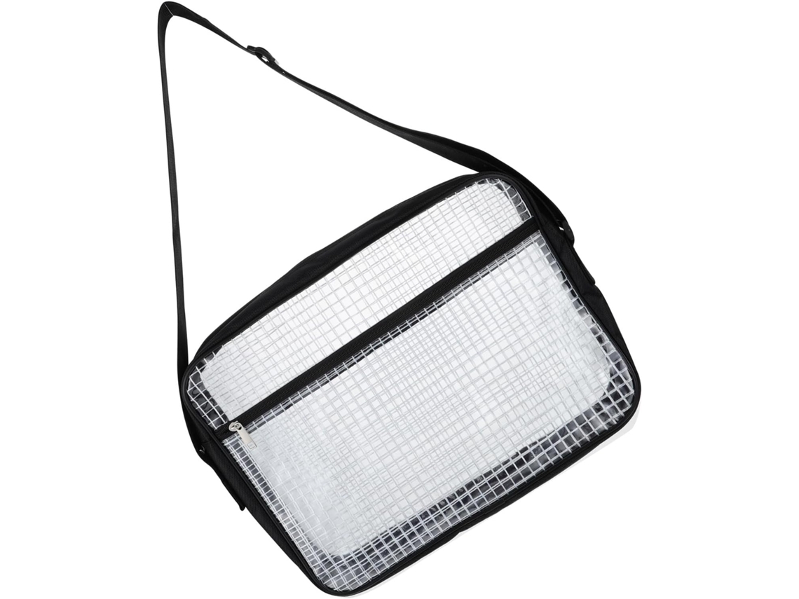 Bolsa Transparente Para Ferramentas Em Pvc Com Alça De Ombro Ajustável, Design Antiestático E Grande Capacidade, Ideal