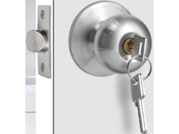 Maçaneta Tist com Trava Interna 50 mm resistente aço inox S/MARCA