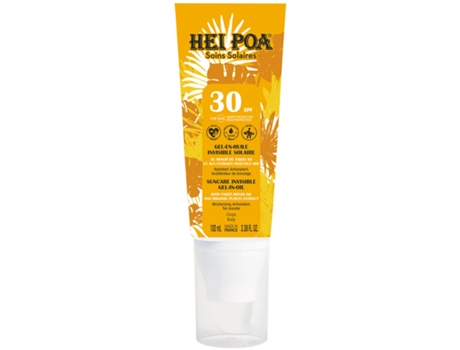 Gel de óleo invisível solar Spf30 100 ml HEI POA