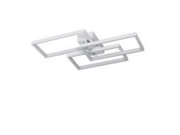 Zmh Luminária De Teto Led Regulável Com Controle Remoto De 63 W Para Sala De Estar