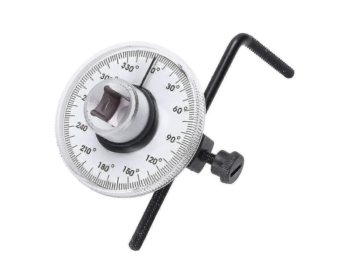 Medidor De Ângulo De Torque Ajustável 360° Com Adaptador Para Chave De Torque De 1/2 E Medidor De Limite De Escoamento. Hengjian