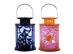 Guirlanda Halloween Decorativa Com Contas De Madeira E Tassels Da Laxiscreed Para Ambientes Rústicos E Festas
