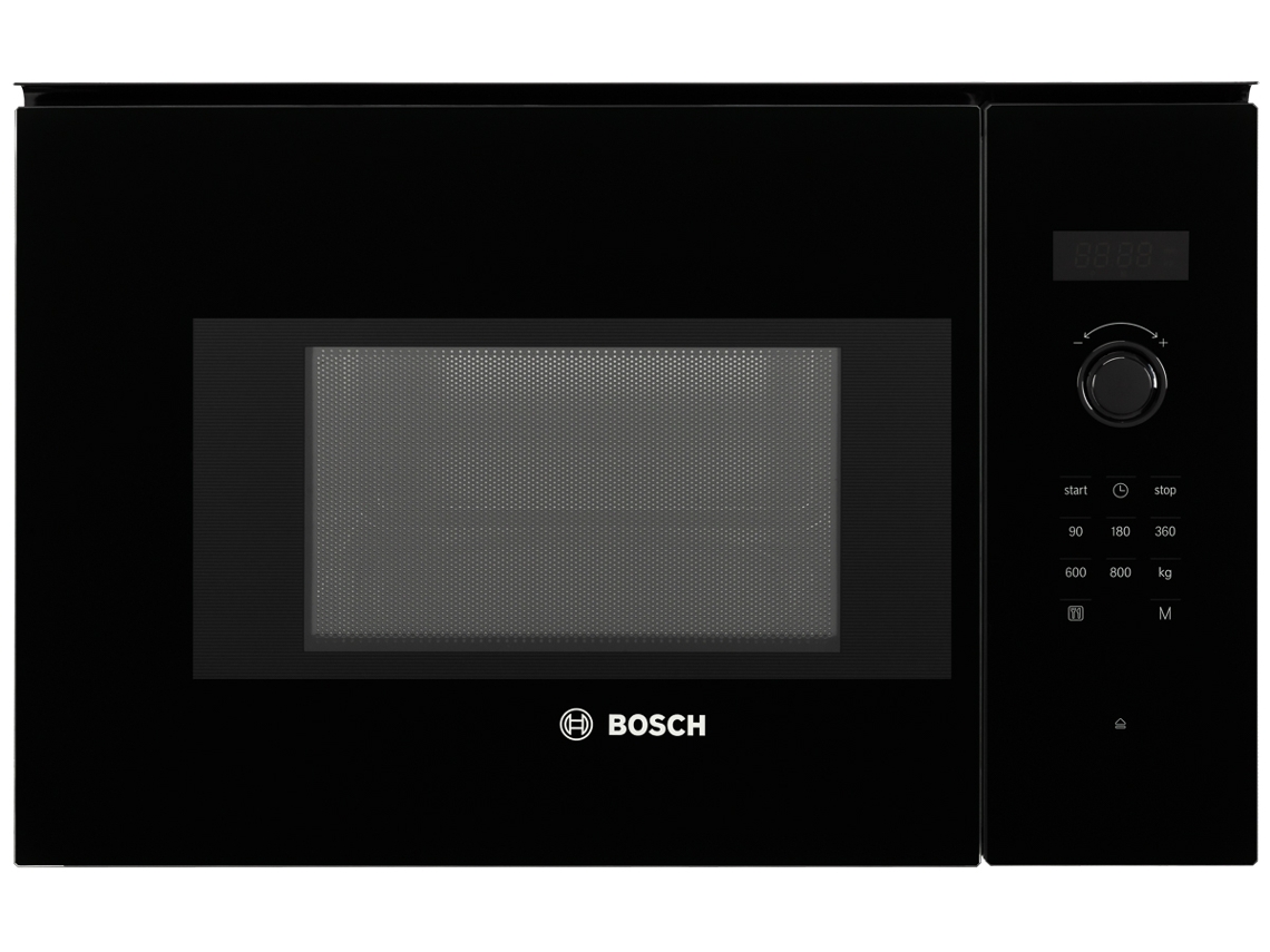 Micro-ondas Encastre BOSCH BFL524MB0 (20 L - Sem Grill - Preto)