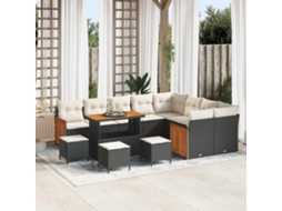 Vidaxl Conjunto De Sofá De Jardim 13 Unid. 13-número De Lugares