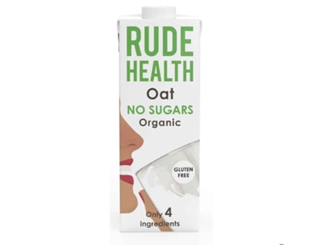 Bebida Vegetal de Aveia Sem Açúcar RUDE HEALTH