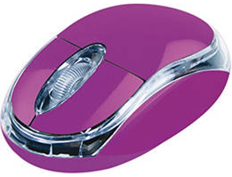 Rato THINK XTRA MS1 (USB - Regular - 800 dpi - Roxo)