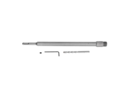 Adaptador de furadeira de aço carbono de 350 mm para martelo perfurador com haste redonda.