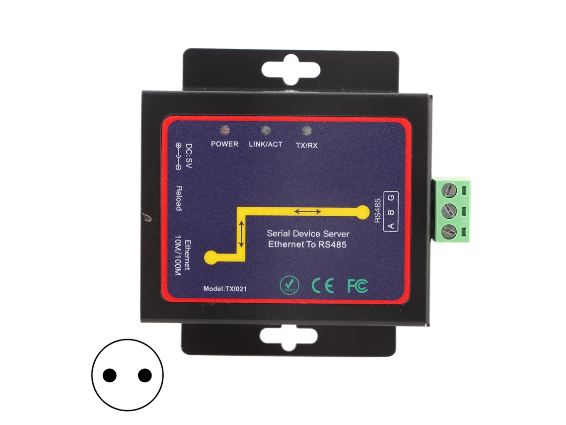 Servidor Serial Rj45 para Rs485 LAXISCREED