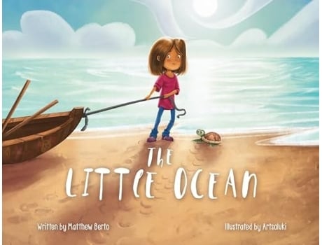 Livro The Little Ocean de Matthew Berto (Inglês)