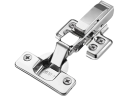 1 Dobradiça De Armário Em Aço Inoxidável Para Porta, Dobradiça Amortecedora Para Guarda Roupa, Móveis, Sobreposição