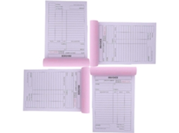 Uonlytech Bloco De Faturas Em 2 Exemplares Carnet De Commandes Papel