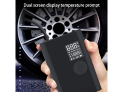 Bomba De Ar Sem Fio 150psi Com Display Digital E Luz Led Para Carro E Bicicleta
