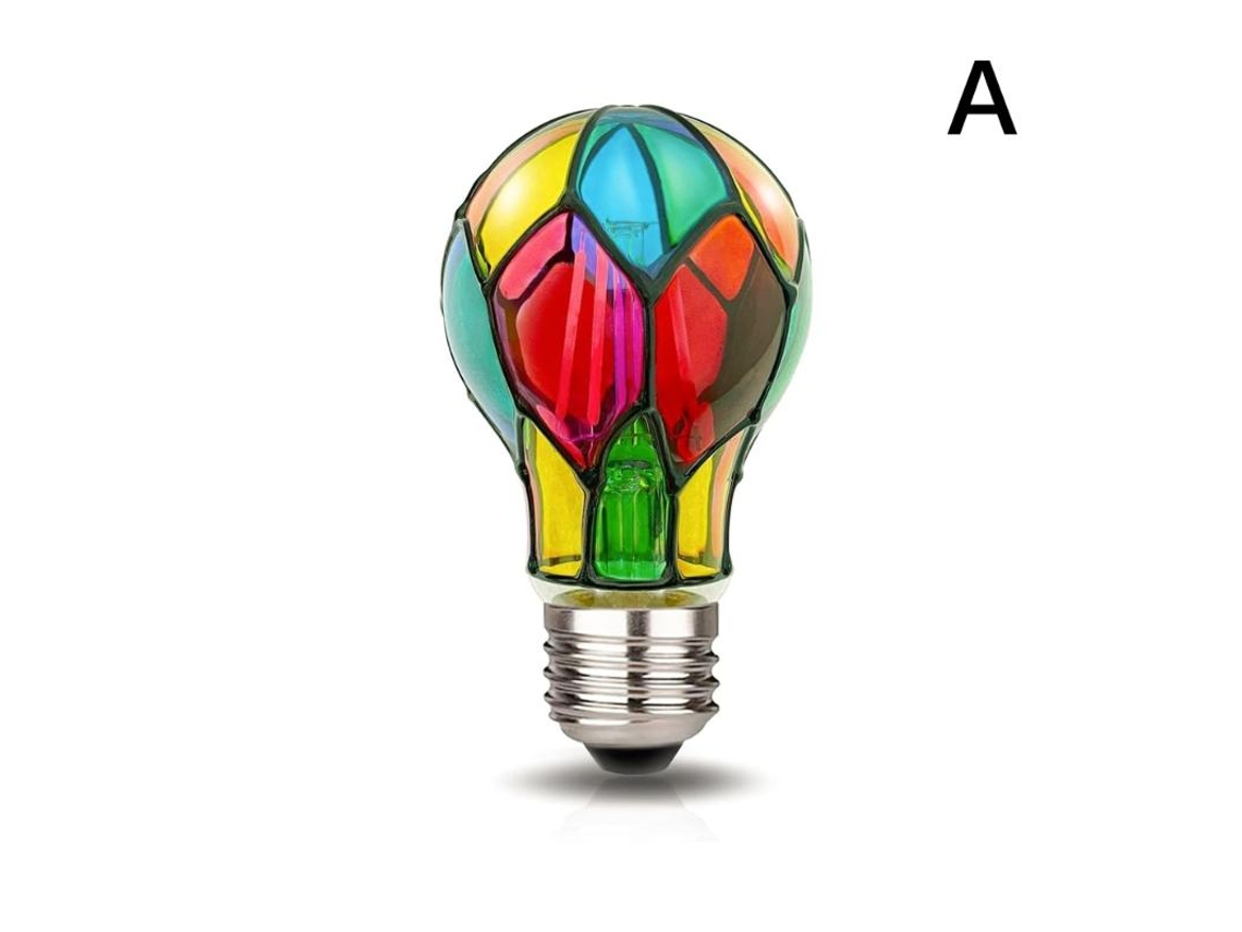 Nx Lâmpada Led de 4w com Base Vitral M a BRILVIBERA