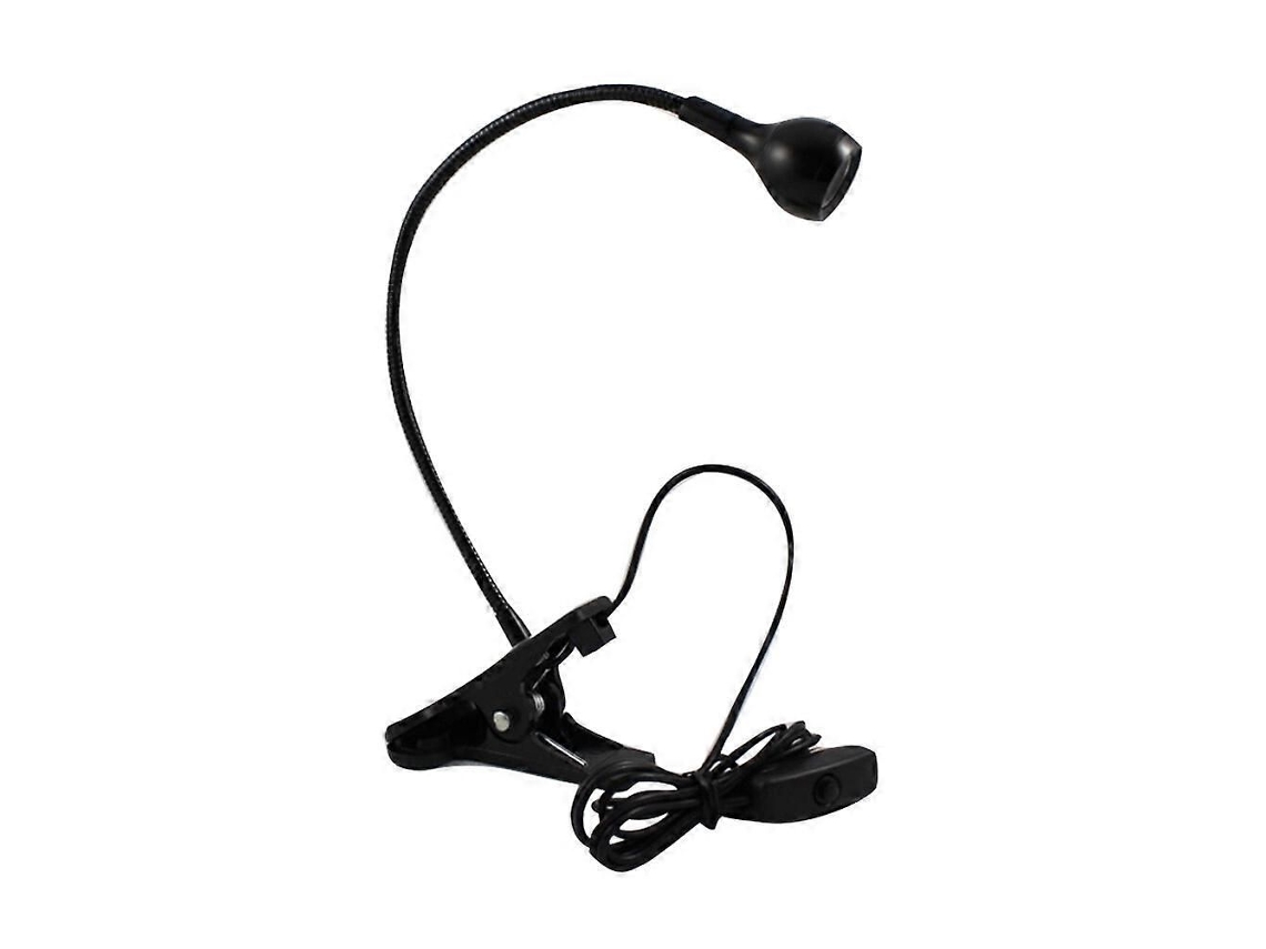 Luminária De Mesa Com Clip E Braço Flexível, Usb, Luz Quente