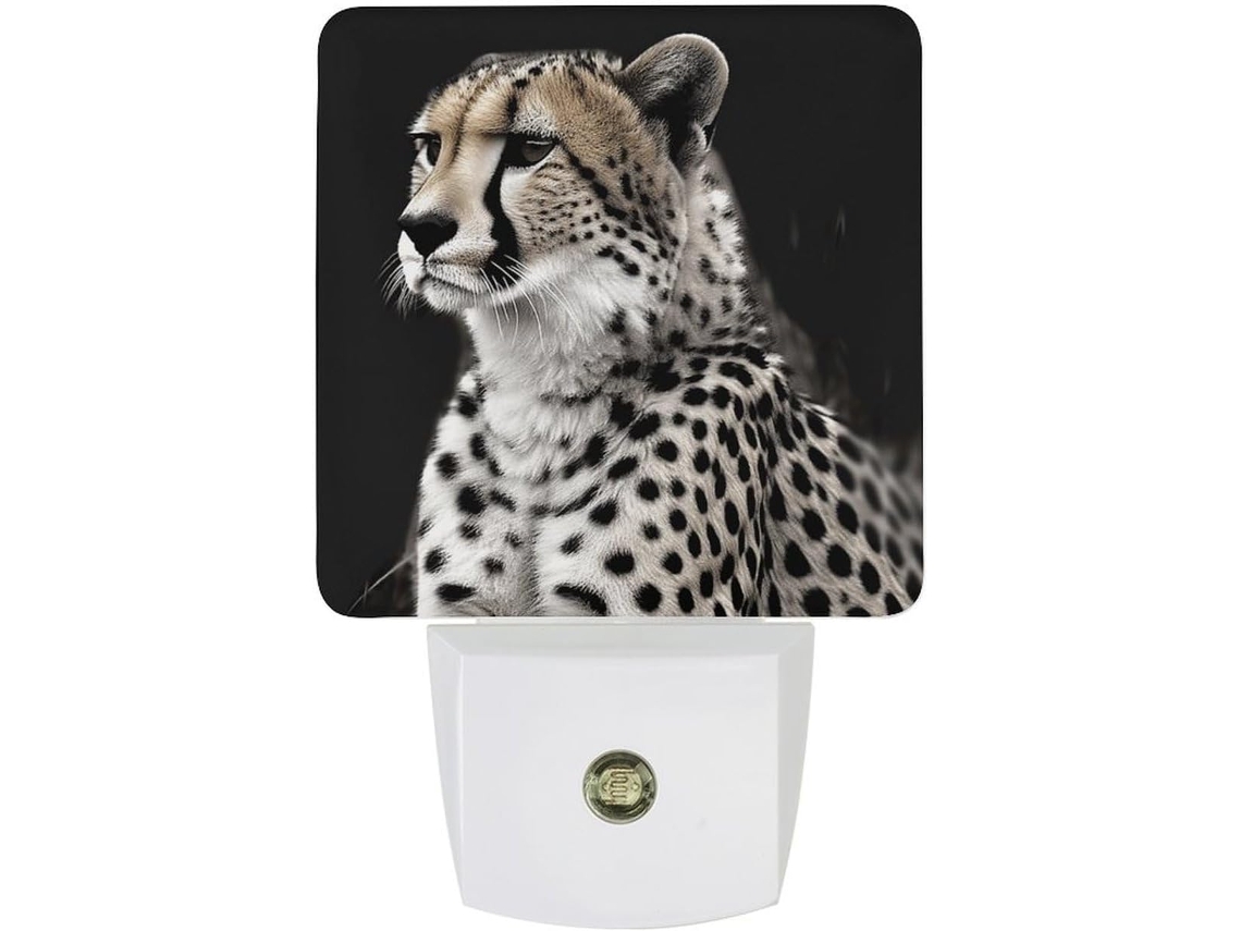 Luminária noturna de parede LED com plugue, acendimento automático, sensor crepuscular automático, luz noturna EM