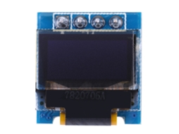 Laxiscreed Módulo Oled 0,49" 128x32 Com Interface I2c Para Projetos Eletrónicos