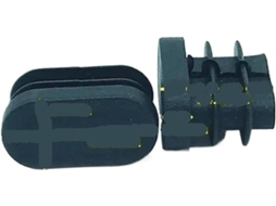 Conjunto De 4 Tampas Plástico Antiderrapantes Para Tubos, Ideais Pés