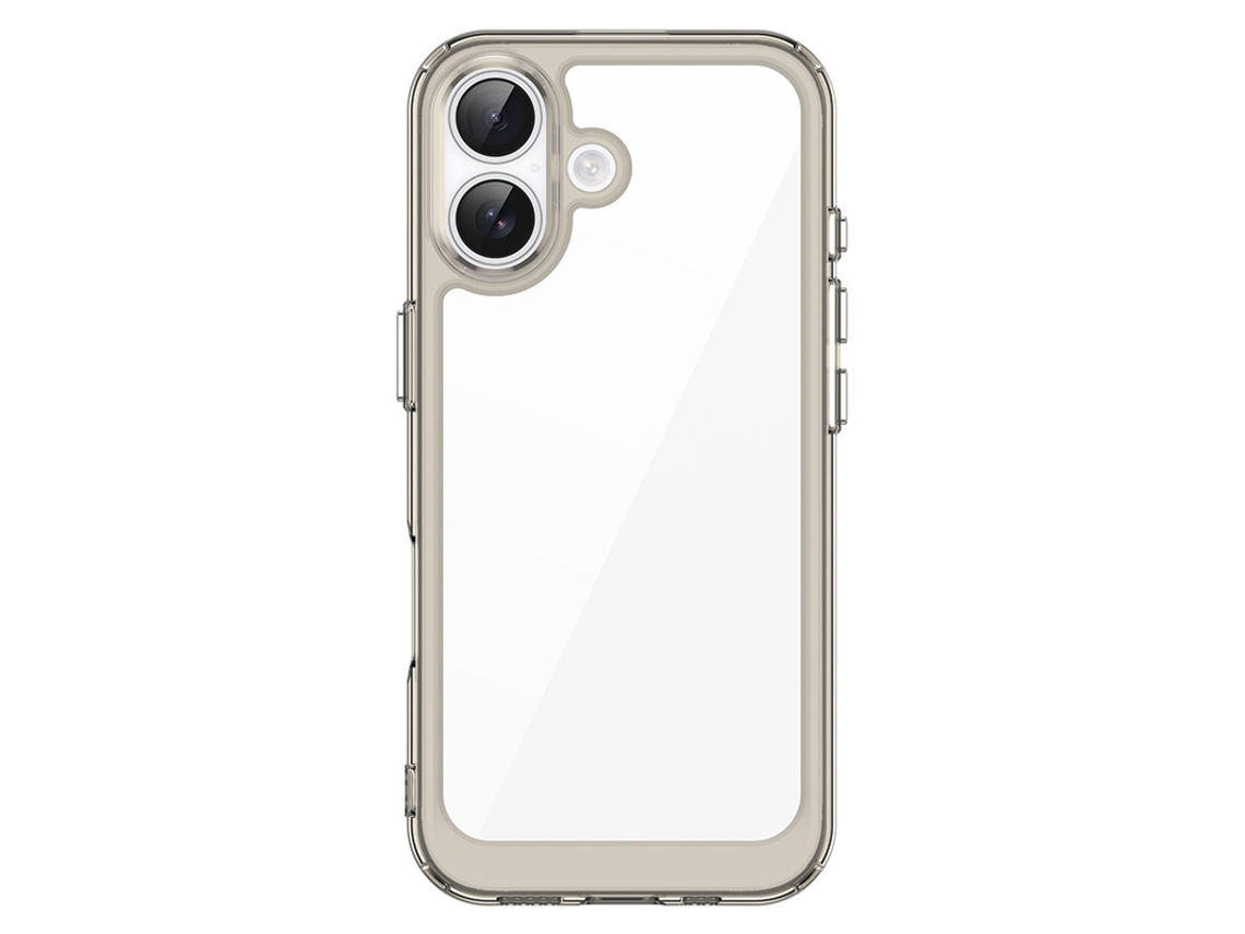 Capa Colorida E Completa Para Celular, Resistente A Quedas, Com Design Espacial.cinza Translúcido - Apple Iphone 6/6s