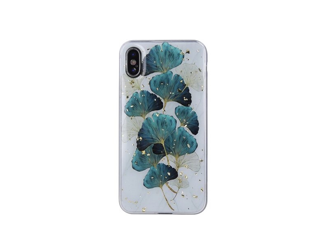 Capa Para Celular Samsung Galaxy A16 4g A16 5g, Com Design De Folha E Detalhes Douradosvayotoy