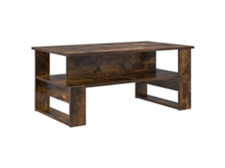 Mesa de Centro Carvalho Defumado 90 X 50 X 40 Cm MAISON EXCLUSIVE