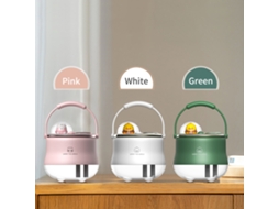 Umidificador de Aromaterapia 300ml com Luzes LED SILVER