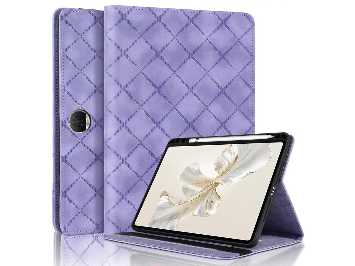 Capa de couro para tablet com relevo de diamante Webake