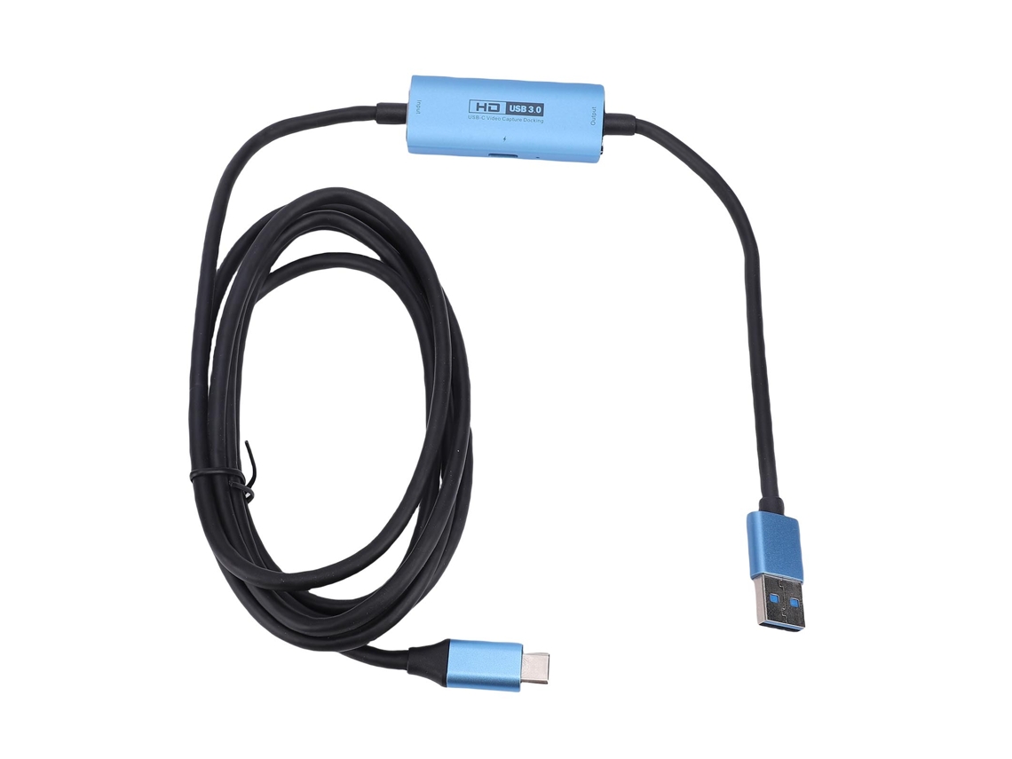 Placa De Captura De Vídeo Usb3.0 Usb C 1080p 60fps Para Transmissão Ao Vivo, Gravação E Jogos