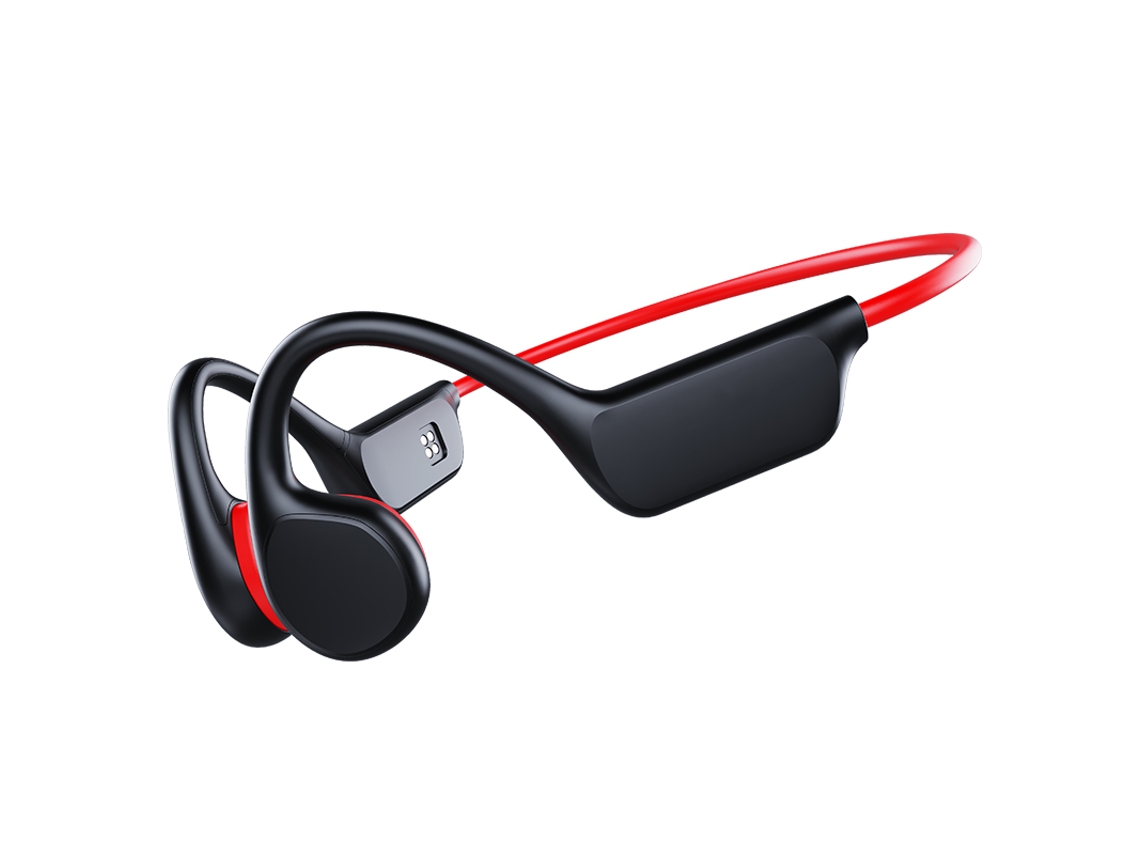 Fones de Ouvido Bluetooth 5.3 com microfone, condução óssea, IPX4, 32gb MDUG