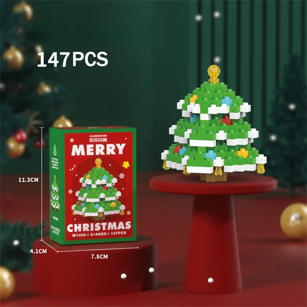os Mini Blocos de Montar de Natal São o Presente Perfeito. MDUG