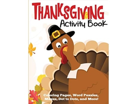 Livro Thanksgiving Activity Book de Blue Wave Press (Inglês)