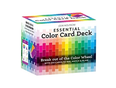 Livro Essential Color Card Deck de Joen Wolfrom (Inglês)