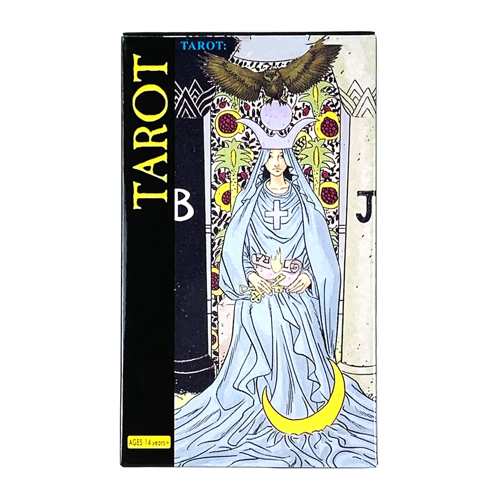 Tarô: um Conjunto com 78 Cartas de Oráculo (versão em Inglês), Adequado para Jogos. MDUG (estilo 1)