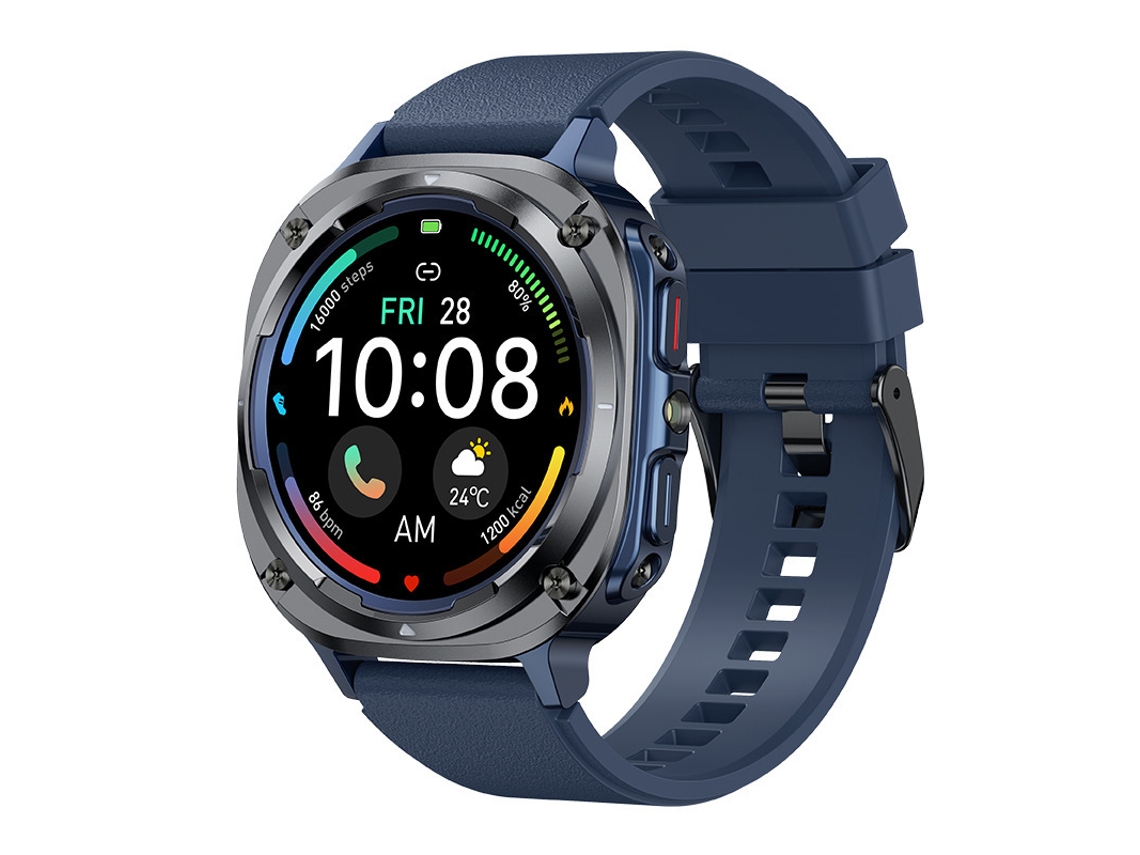 Smartwatch Yizhood Esportivo Com Ecrã Hd De 1.39" Chamadas Bluetooth E Bateria De Longa Duração (azul)
