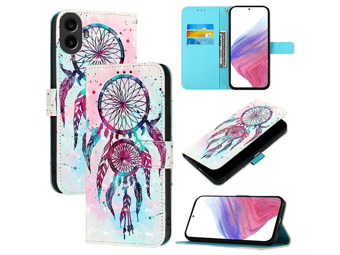 Capa De Celular Dobrável Horizontal Com Pintura 3d, Gratuita, Cmf Phone 1