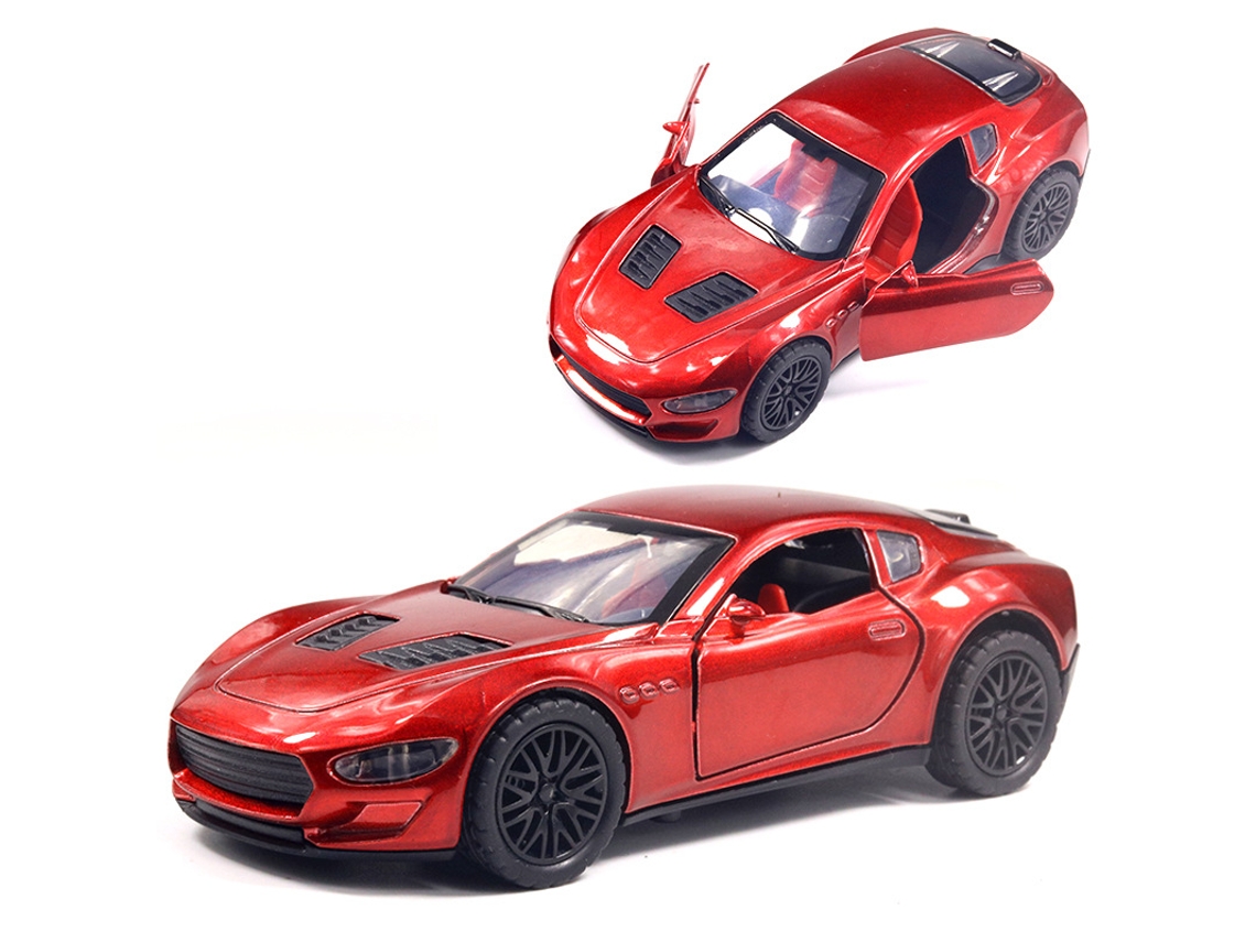 Miniatura de Carro em Escala 1/36, Feita em Metal Fundido, Presente para Crianças. MDUG