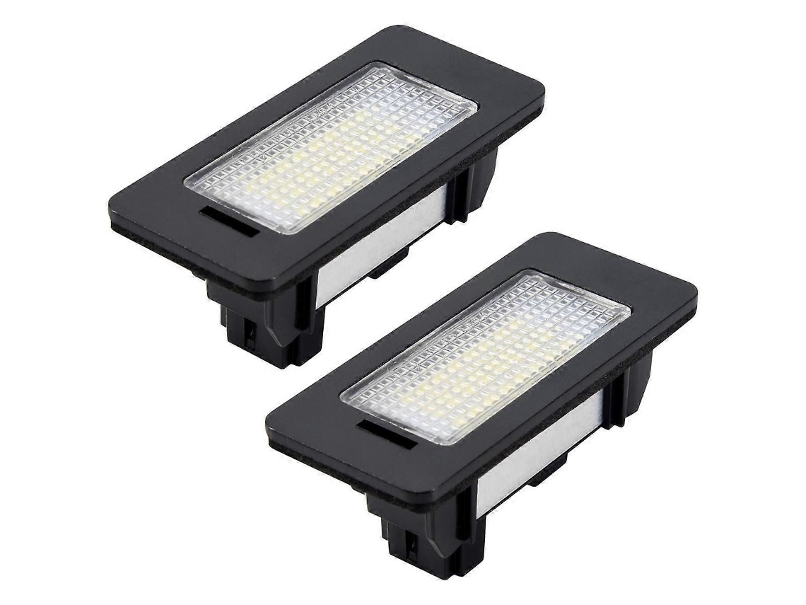 2 Luzes De Placa De Licença Led Brancas Para Bmw E39 E60 E61 E46, Sem Erro