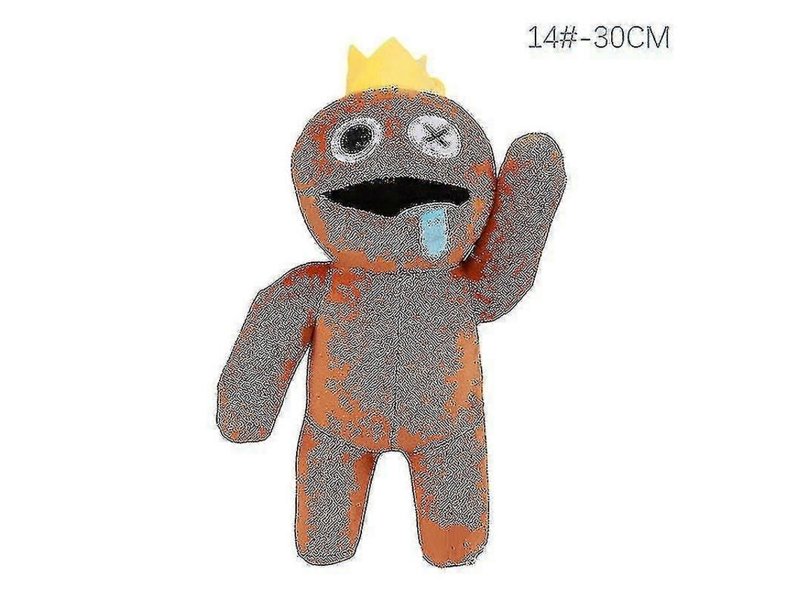 Pelúcia De Boneco Arco-íris Amigo Marrom, Macio, Para Crianças