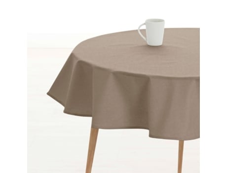 Toalha de Mesa BELUM redonda em resina resistente a nódoas Liso 157 (140 cm)