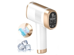 Dispositivo De Remoção De Cabelo Ice Point 21j, Lâmpada Dupla, Alta Energia, Indolor, Corpo Inteiro, Uso Doméstico Yizhood (branco)